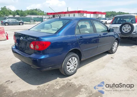 2006 Toyota Corolla Le из США, поврежденный, VIN JTDBR32E560076363